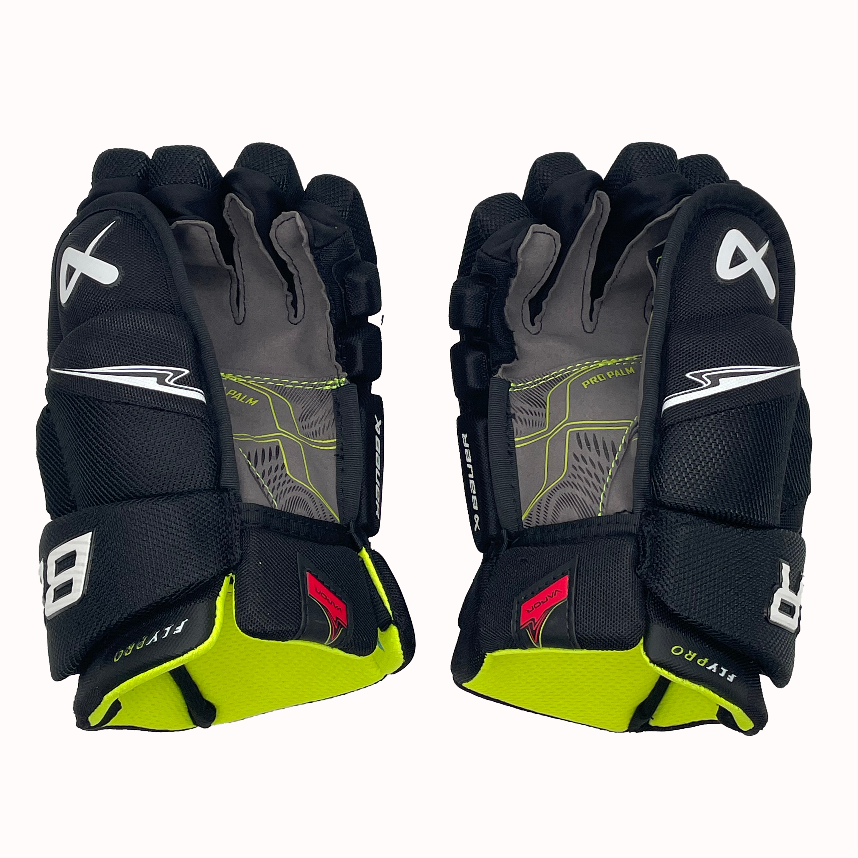 Gants de hockey Bauer Vapor FlyPro – Junior (noir/blanc)